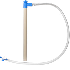 Burkle PP barrel pump w/discharge hose/stopcock, 50 cm
