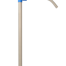 Burkle PP barrel pump w/discharge tube, 65 cm, 230ml/str.