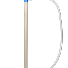 Burkle PP barrel pump w/discharge hose/stopcock, 65 cm