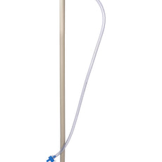 Burkle PP barrel pump w/discharge hose/stopcock, 125 cm