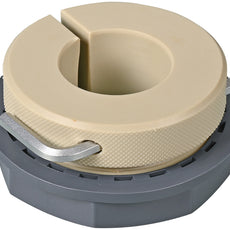 Burkle Container screw joint w/ lock nut R2", PP, Ø 60 mm