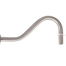 Burkle Discharge tube w/ cap nut, stainl. st. barrel pump