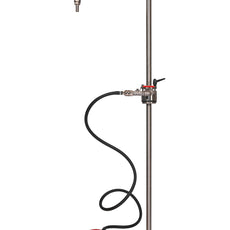 Burkle Solvent pump foot operated w/ discharge tube, 95cm