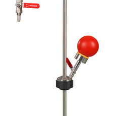 Burkle Solvent pump hand operated for tin-foil can., 60cm