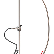 Burkle Solvent pump foot operated w/ d. hose/stopc., 95cm