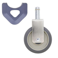 Metro 5MDRXA 5" High Modulus Donut Rigid Stem Caster for MetroMax Industrial Plastic Shelving Racks