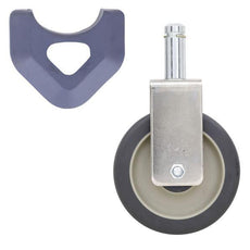 Metro 5MPRX 5" Polyurethane Rigid Stem Caster for MetroMax Industrial Plastic Shelving Racks