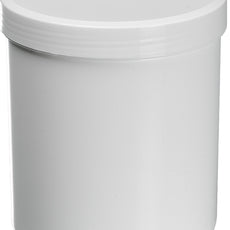 Burkle Screw cap tube, PP white, 1000 ml, ØxH 102x129 mm