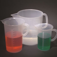 Beakers W/ Handle, Tall, Pp, 250ml Pk/12 - 81101