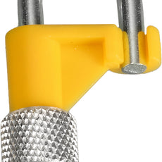 Burkle stop-it hose clamp, Easy-Click, Ø 10 mm, yellow
