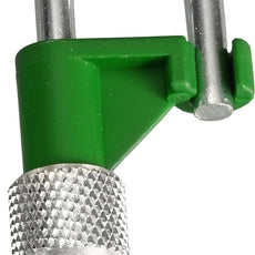 Burkle stop-it hose clamp, Easy-Click, Ø 10 mm, green