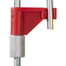 Burkle stop-it hose clamp, Easy-Click, Ø 15 mm, red