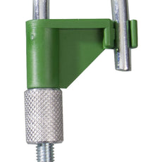 Burkle stop-it hose clamp, Easy-Click, Ø 15 mm, green
