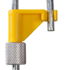 Burkle stop-it hose clamp, Easy-Click, Ø 20 mm, yellow