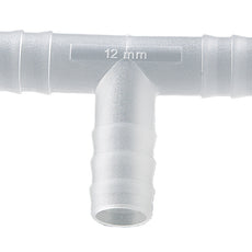 Burkle T-connector, PVDF, Ø 11-13 mm, cylindrical