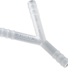 Burkle Y-connector, PVDF, f. Ø 5-7mm, cylindrical nozzles