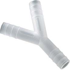 Burkle Y-connector, PVDF, for Ø 11-13 mm, cylindrical