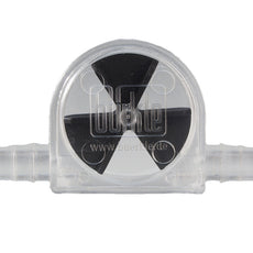 Burkle Flow indicator LiquiMobil, SAN, black