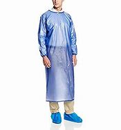 Apron Vinyl 8M Coat Style Individually Bagged Blue Medium -A6099-2