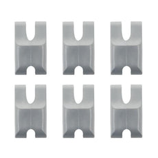 Metro 9184P Additional Rust-Proof Polymer Clips for Super Erecta Solid Shelving, Bag of 6