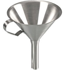 Burkle Funnel, stainless steel, AISI 304, outer-Ø 100 mm