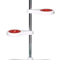 Burkle Funnel stand for two funnels, for Ø 40-180 mm