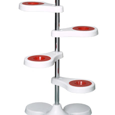 Burkle Funnel stand for four funnels, for Ø 40-180 mm