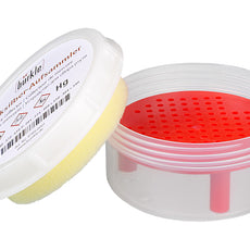 Burkle Mercury collector, tub with screw cap lid