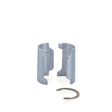 Metro 9986Z Aluminum Split Sleeves with Zinc Rings for Super Erecta Industrial Wire Shelving, Pack of 4