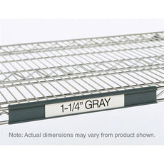 Metro 9990P Super Erecta Label Holder, Gray, 3" x 1.25"