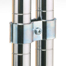 Metro 9994Z Post Clamp for Super Erecta Industrial Wire Shelving, Zinc-Plated