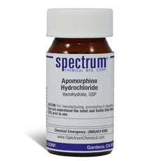 Apomorphine Hydrochloride, Hemihydrate, USP