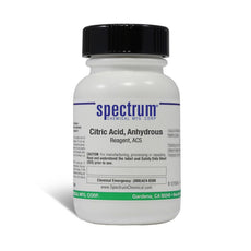 Citric Acid, Anhydrous, Reagent, ACS
