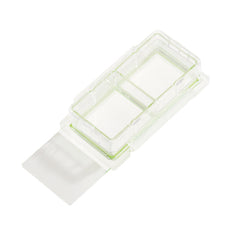 Celltreat 2 Chamber Cell Culture Slide, Glass, Sterile, 12/Cs - 229162