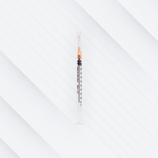 Sol-Vet® 1 mL Luer Slip Syringe with Needle, 25G x 5/8"