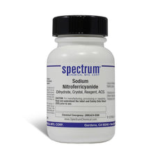 Sodium Nitroferricyanide, Dihydrate, Crystal, Reagent, ACS