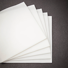 Foamtec UltraSORB® Lint-Free Asbsorbent Cleanroom Foam Wipers - 0.109 x 4" x 4" - 2,500 Wipers/Case - HT4644
