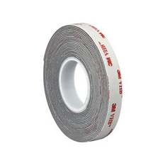 3M VHB Tape 4910 Clear 0.5 in x 5 yd Roll - 1/2-5-4910