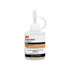 3M Scotch-Weld CA4 Instant Cyanoacrylate Adhesive Clear 1 oz Bottle - CA4 1 OZ BOTTLE