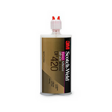 3M Scotch-Weld DP420 Epoxy Adhesive Black 200 mL Duo-Pak Cartridge - DP420 BLACK 200ML DUO-PAK