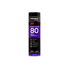 3M 80 Rubber And Vinyl Spray Adhesive Yellow 19 oz Aerosol - 80 SPRAY
