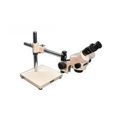 Meiji Techno EMZ-5H + MA522 + F + S-4100 (EMZ-5H: Binocular Microscope Head + MA522: Eyepieces + F: Focus Block + S-4100: Stand) (7X – 45X) Stand Configuration System, Working Distance: 93mm (3.66″)