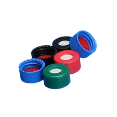 9mm Ribbed Cap Royal Blue Slit PTFE Liner