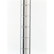 Super Erecta SiteSelect Mobile Shelving Post, Chrome, 75.5" H