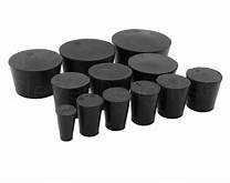 VWR International Rubber Stopper #00 SOLID pk/100 - R8150-00