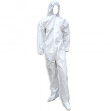 Coverall Microporous Small Zipper Front No/Hood or Boot, Elastic Wrist 25/CS