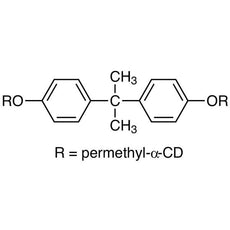2,2-Bis[4-(per-O-methyl-alpha-cyclodextrin-6-yloxy)phenyl]propane, 10MG - B3026-10MG