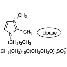 1-Butyl-2,3-dimethylimidazolium Polyethylene Glycol Hexadecyl Ether Sulfate coated Lipase, 1G - B3028-1G