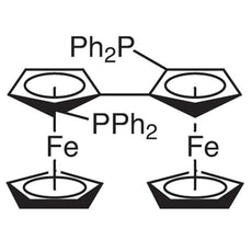 (R,R'')-2,2''-Bis(diphenylphosphino)-1,1''-biferrocene, 100MG - B3196-100MG