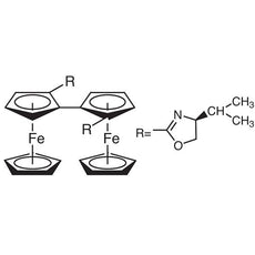 (S,S'')-2,2''-Bis[(S)-4-isopropyloxazolin-2-yl]-1,1''-biferrocene, 500MG - B3197-500MG